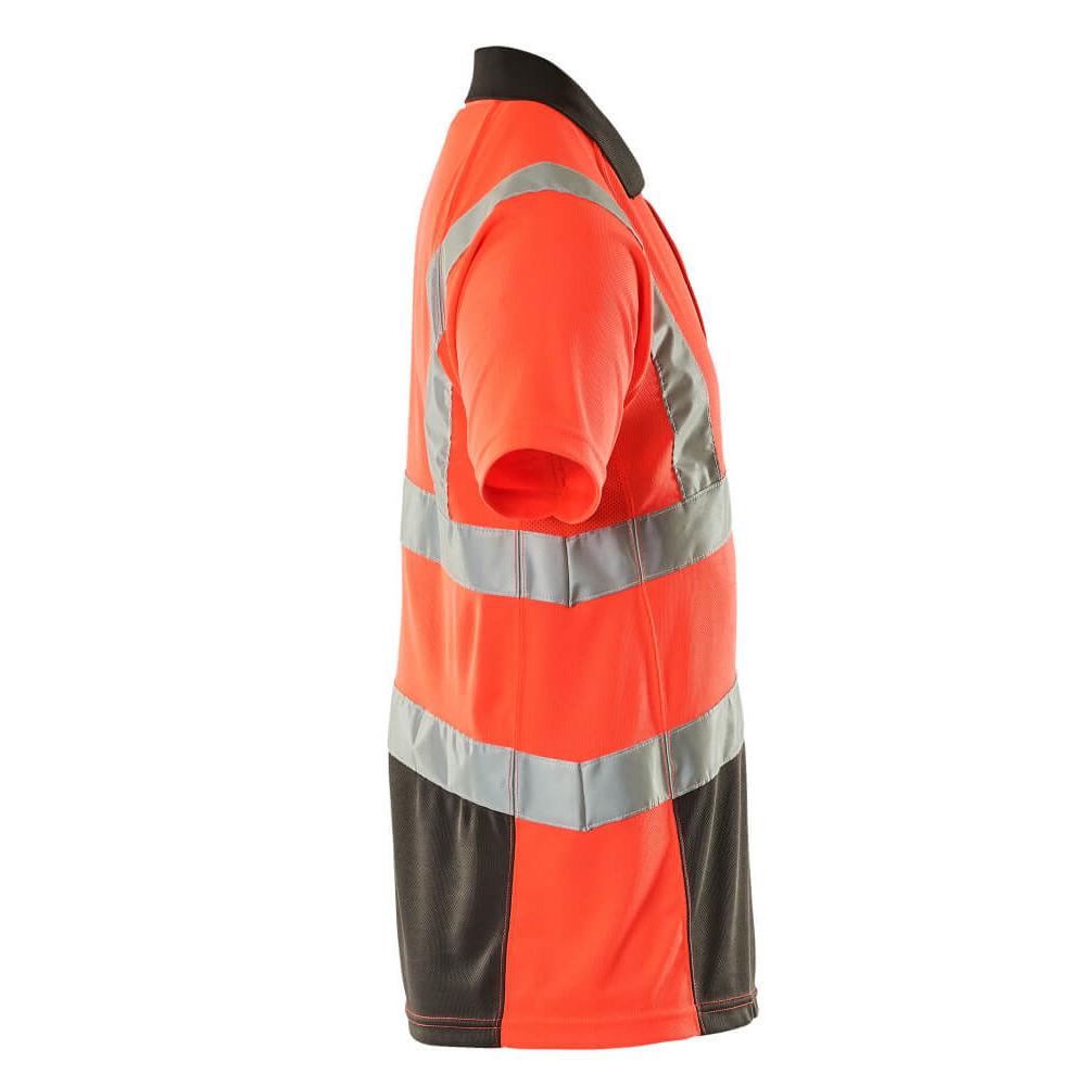 MASCOT Anadia Polo-Shirt SAFE YOUNG Hi-vis Rot / Dunkelanthrazit