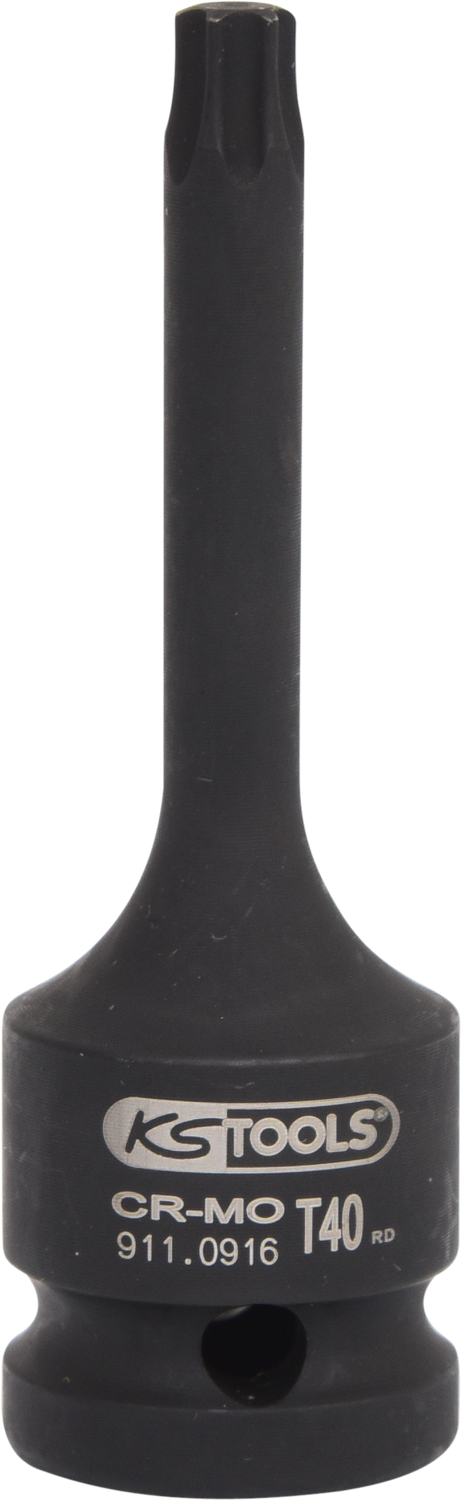 KS Tools 1/2" Kraft-Bit-Stecknuss Torx, lang