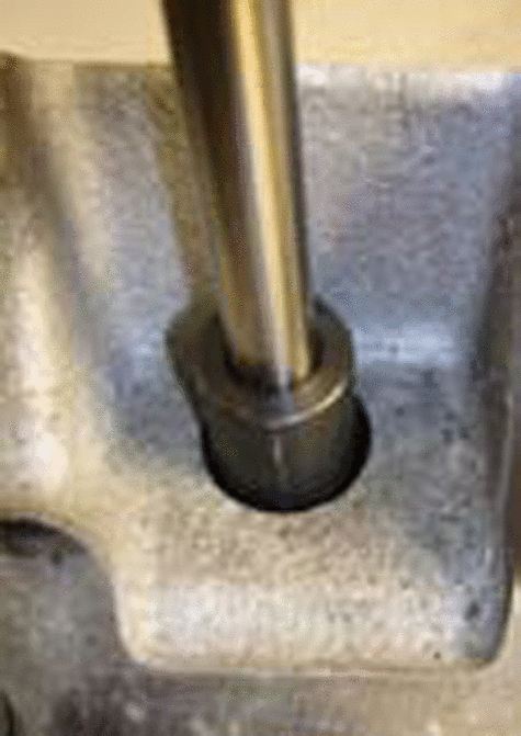 KS Tools Universal Glühkerzen-Ausbohrsatz M10 x 1, 8-tlg