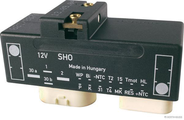 HERTH&BUSS Relais, Kühlerlüfternachlauf, 12 V, 14 pins