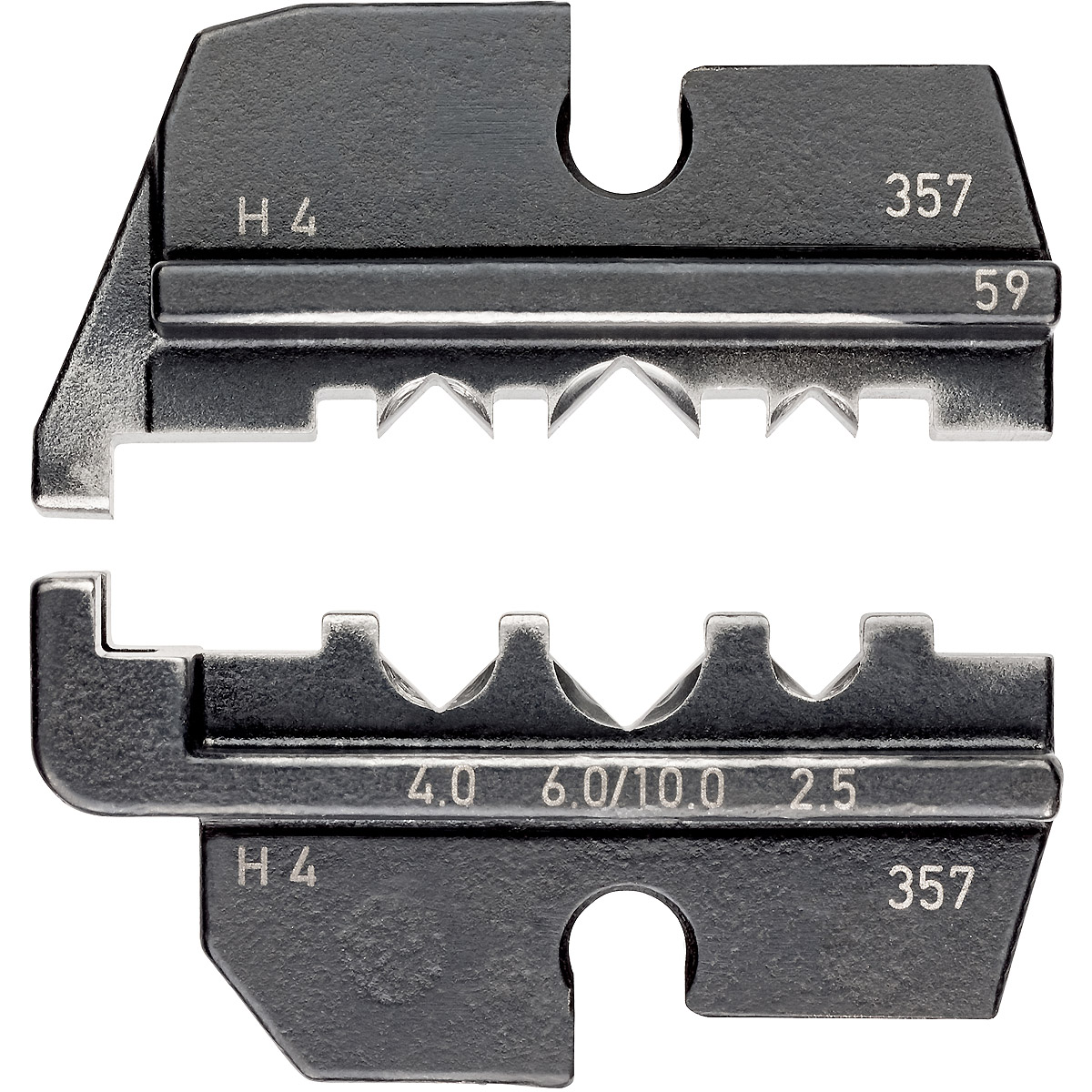 KNIPEX Crimpeinsatz für Solar-Steckverbinder Helios H4 (Amphenol) 32 mm