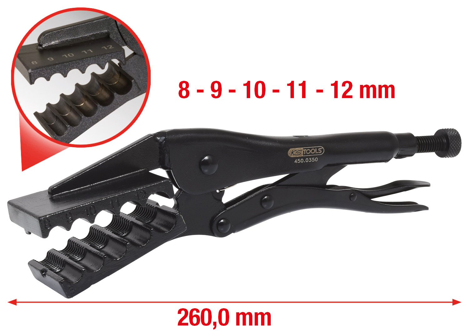 KS Tools Spezial-Klemm-Gripzange