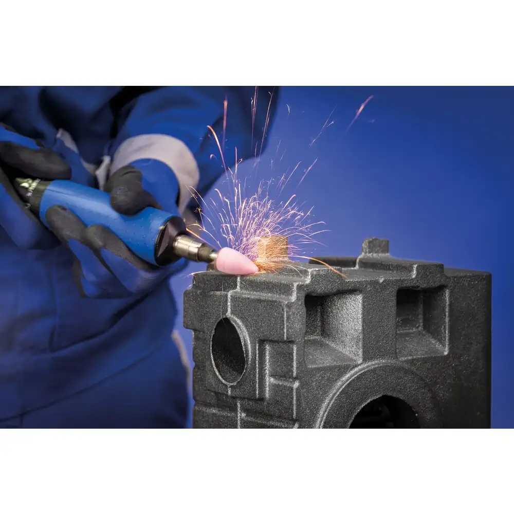 PFERD TOOLS STEEL EDGE Schleifstift-Set 10-tlg. Schaft-Ø 6 mm A30 für Stahl- und Stahlguss