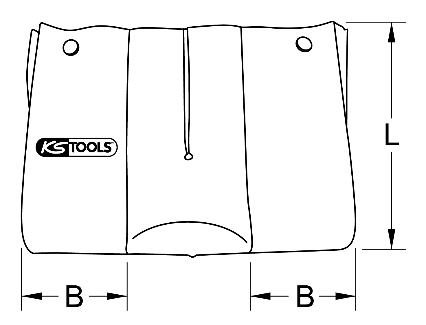 KS Tools Isolatorenabdeckungen für Giebelisolatoren