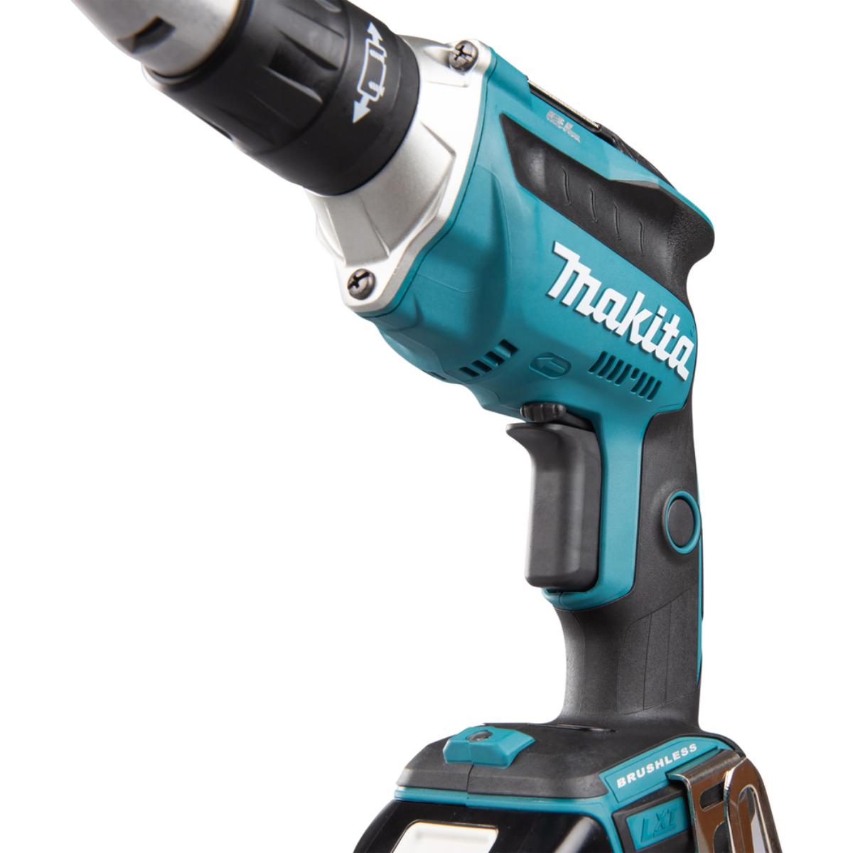 Makita Akku-Schnellbauschrauber LXT 18V mit Magazinvorsatz - DFS452TJX2