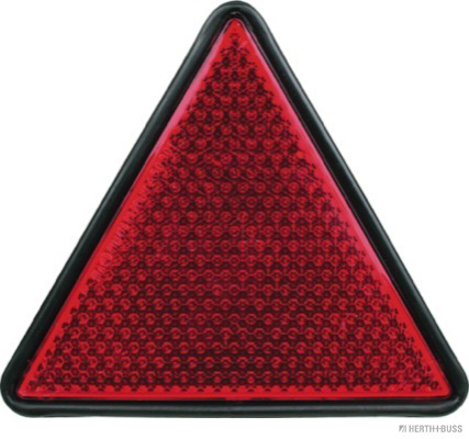 HERTH&BUSS Rückstrahler, 170 mm, 151 mm, rot