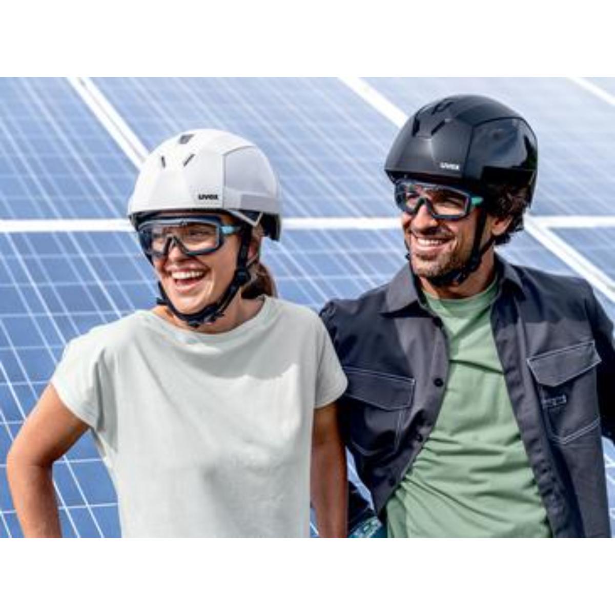 uvex Bügelbrille i-guard planet grau, blau, anthrazit, türkis