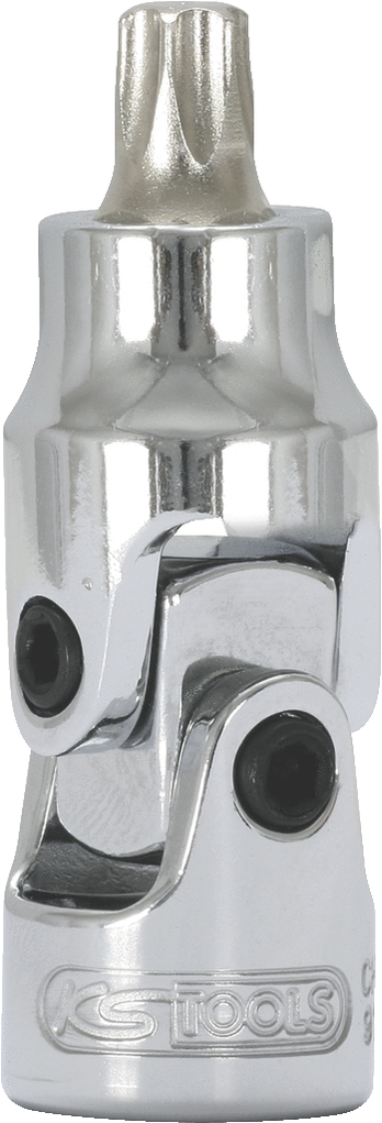 KS Tools 1/4" CHROMEplus Gelenk-Bit-Stecknuss 