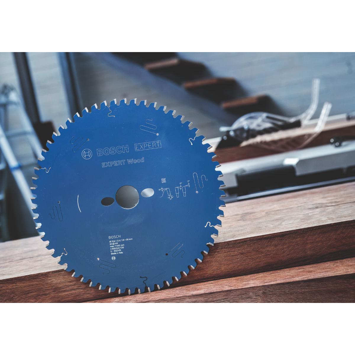 Bosch EXPERT Wood Kreissägeblatt, 190x2,4x30 mm, Z48