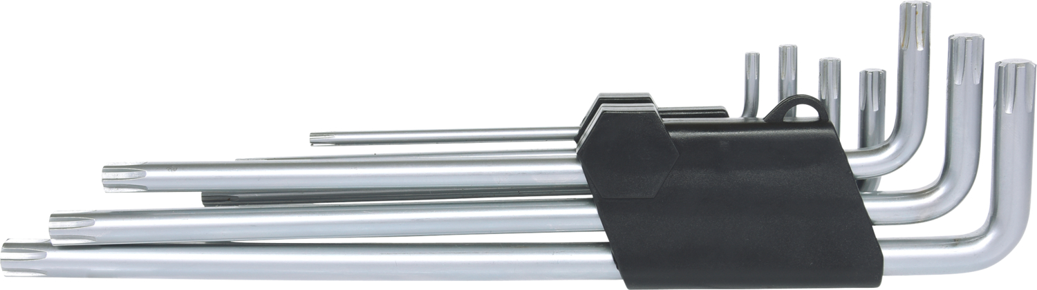 KS Tools RIBE-Winkelstiftschlüssel-Satz, lang, 7-tlg