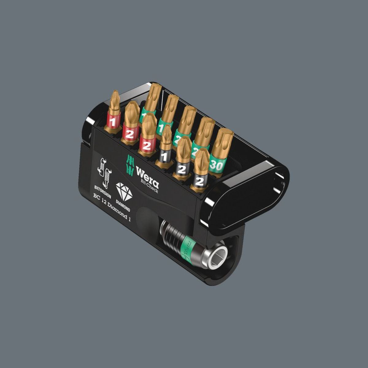 Wera Bit-Check 12 Diamond 1, 12-teilig