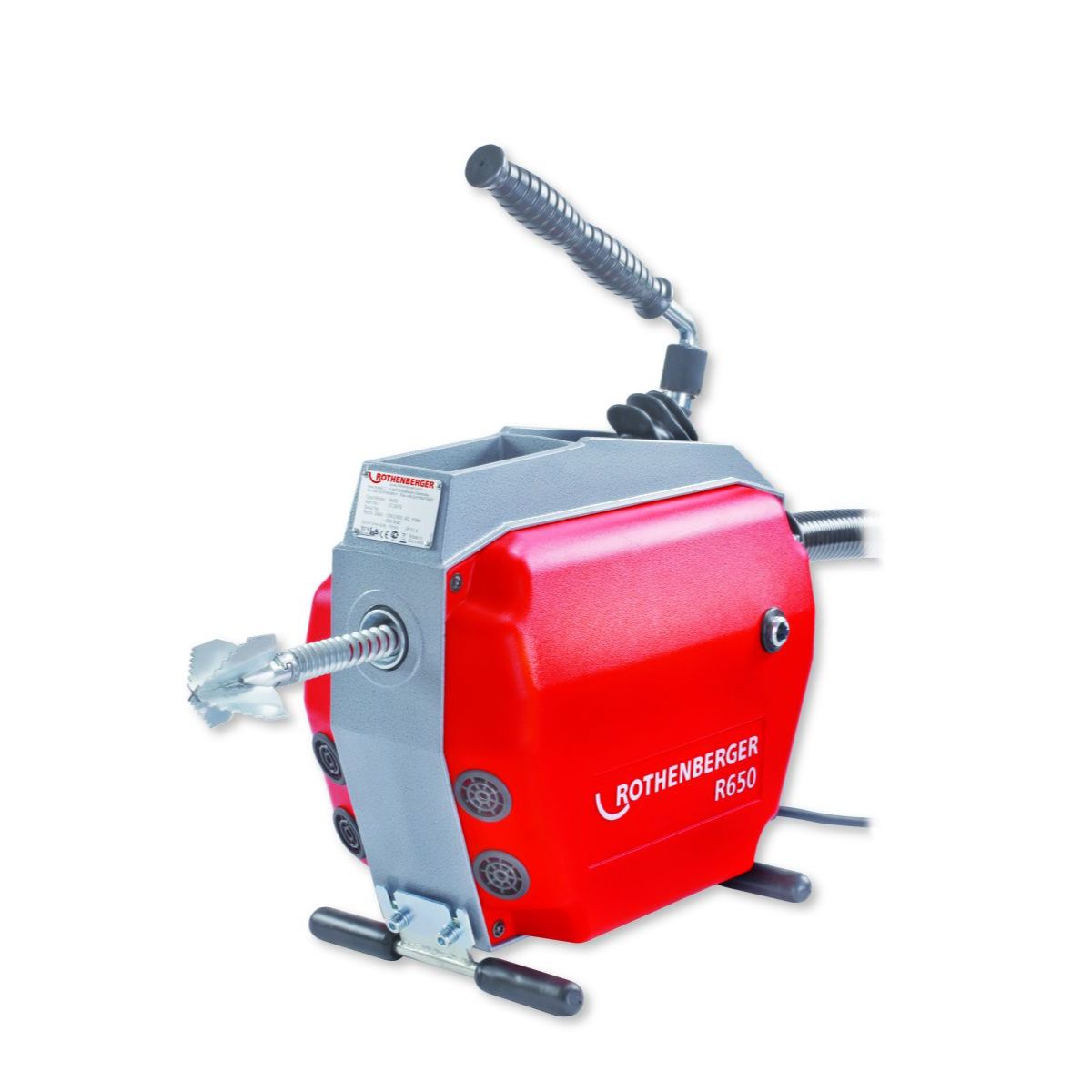 Rothenberger R650, Rohrreinigungsmaschine, 230V mit Führungsschlauch