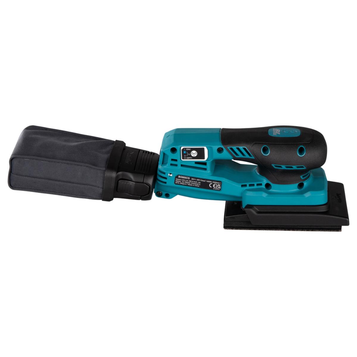 Makita Akku-Schwingschleifer XGT - Connector - 80x130 mm - 3,0 mm Hub - 1,6 m Kabel - BO005CGZ