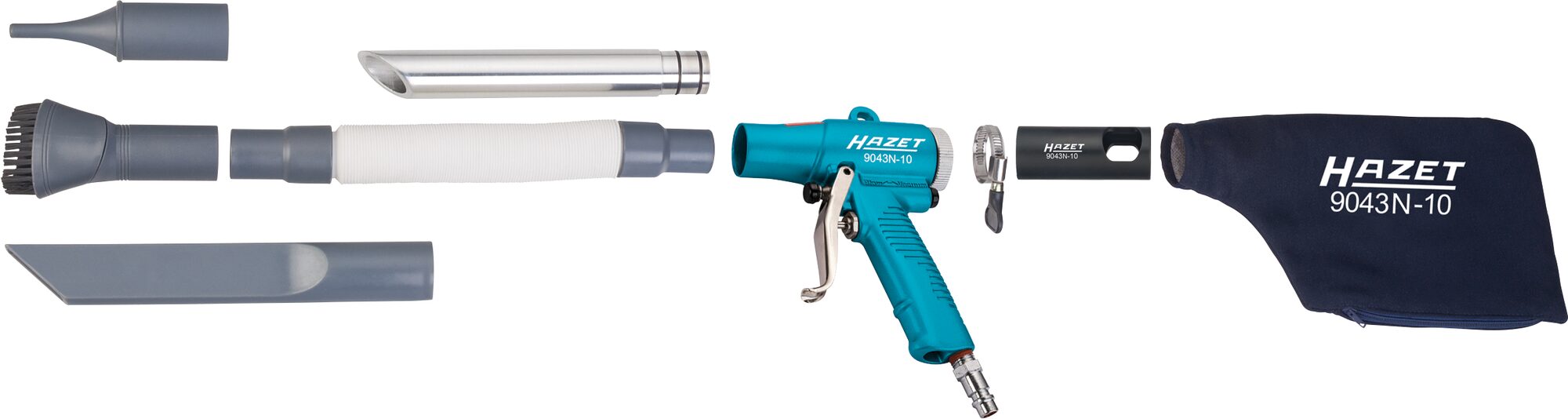 HAZET Saug- / Blaspistole, umschaltbar 
