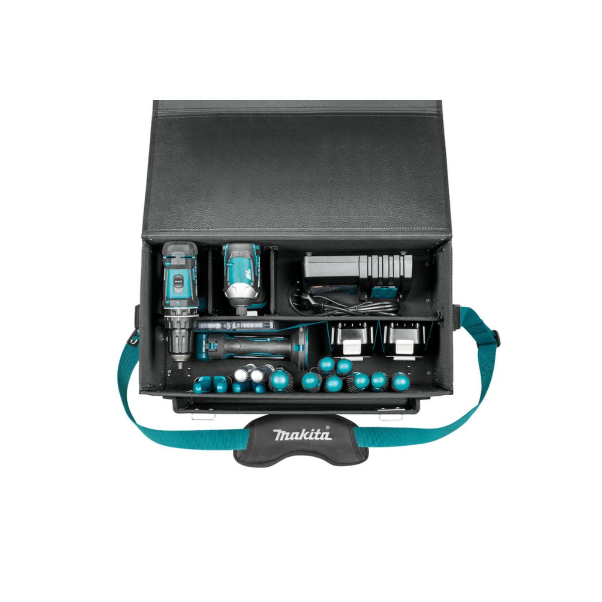 Makita Verstärkter Werkzeugkoffer 505x295x265 mm - 3,80 kg - 32,0 l - E-15394