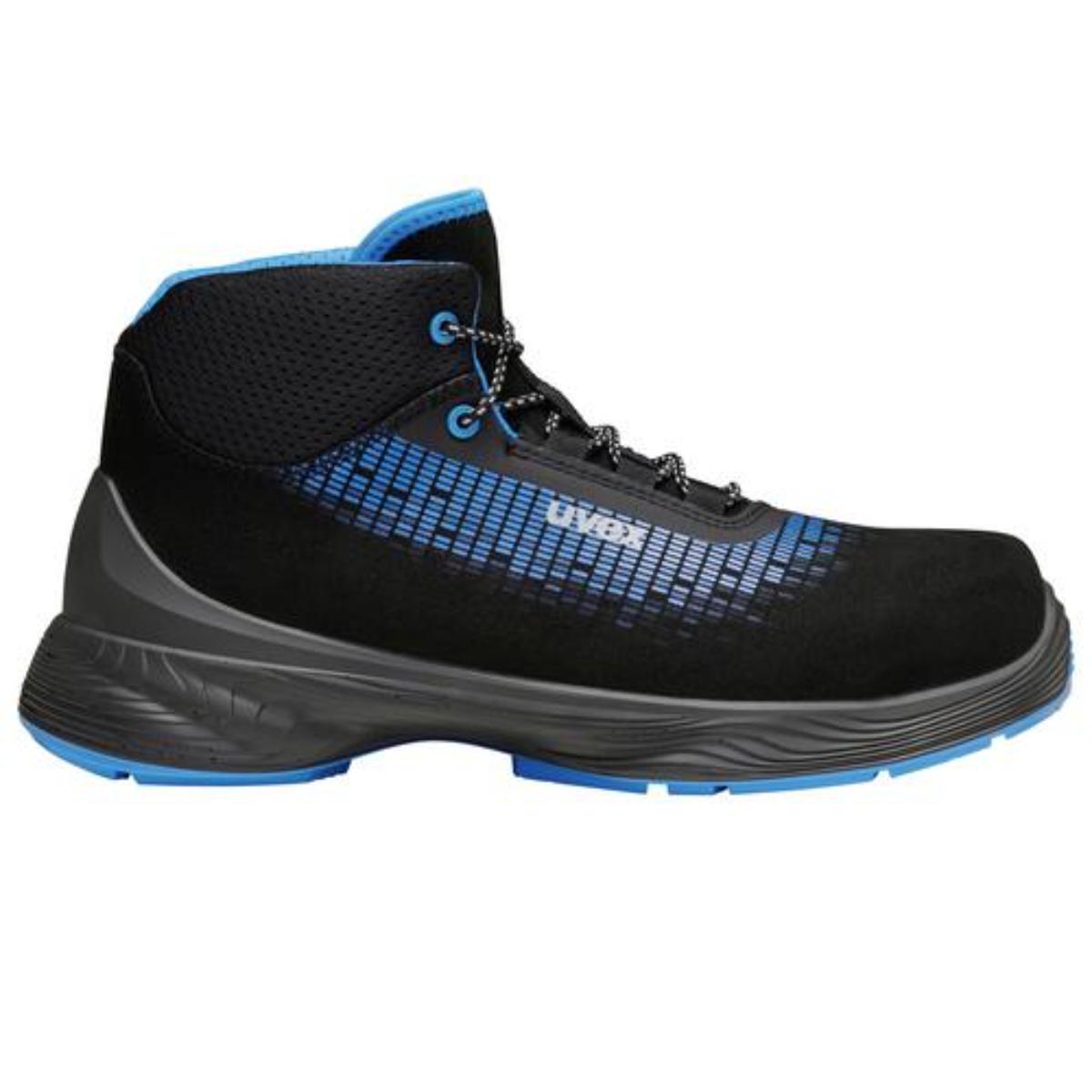 uvex 1 G2 Sicherheitsschuh Stiefel S2, blau/schwarz