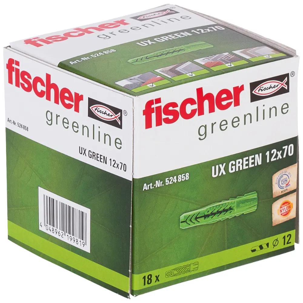 Fischer Universaldübel UX Green 12x70
