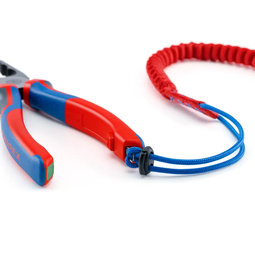 KNIPEX TetheredTool Clips rot (10 Stück) 30 mm