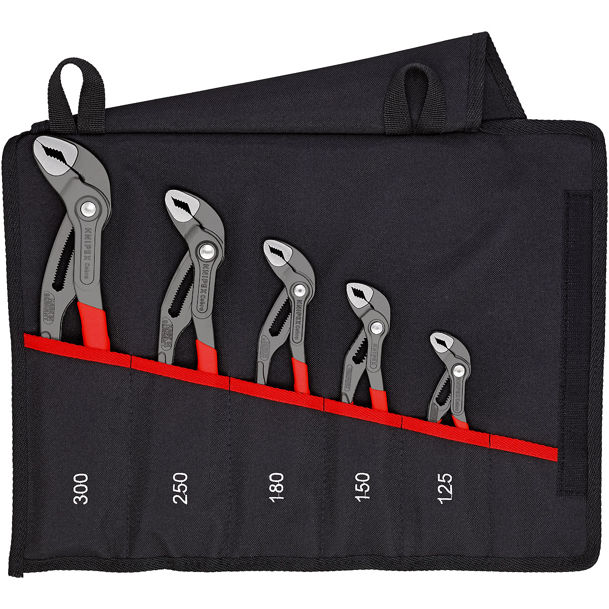 KNIPEX Cobra-Set 5-teilig 333 mm