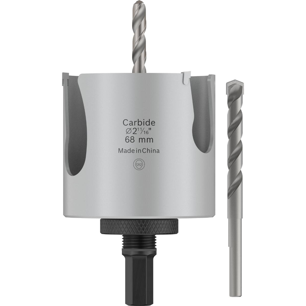 Bosch PRO Construction Material Gewinde-Lochsägen-Starter, 68 x 60 x 65 mm, 4-Stück
