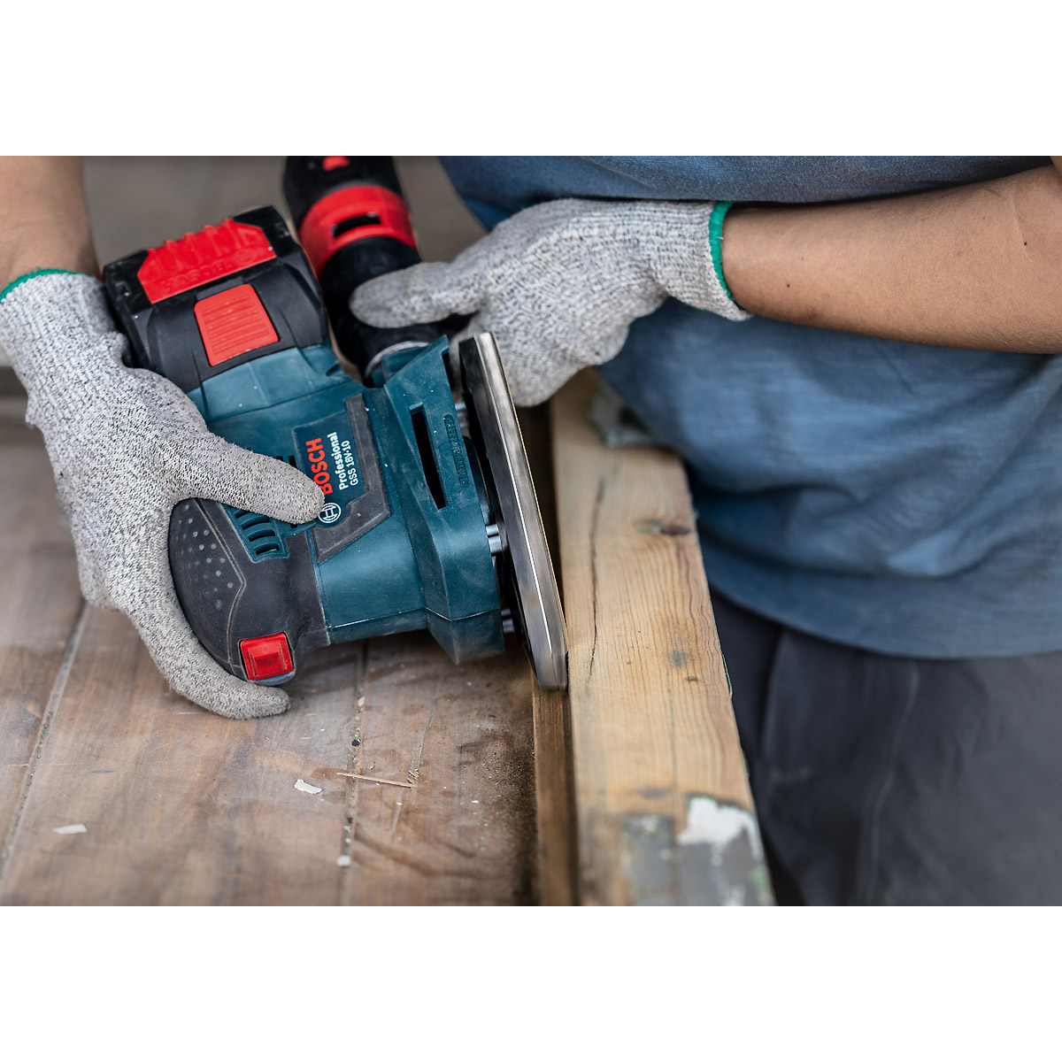 Bosch EXPERT C470 Schleifpapier mit 11 Löchern für Multischleifer