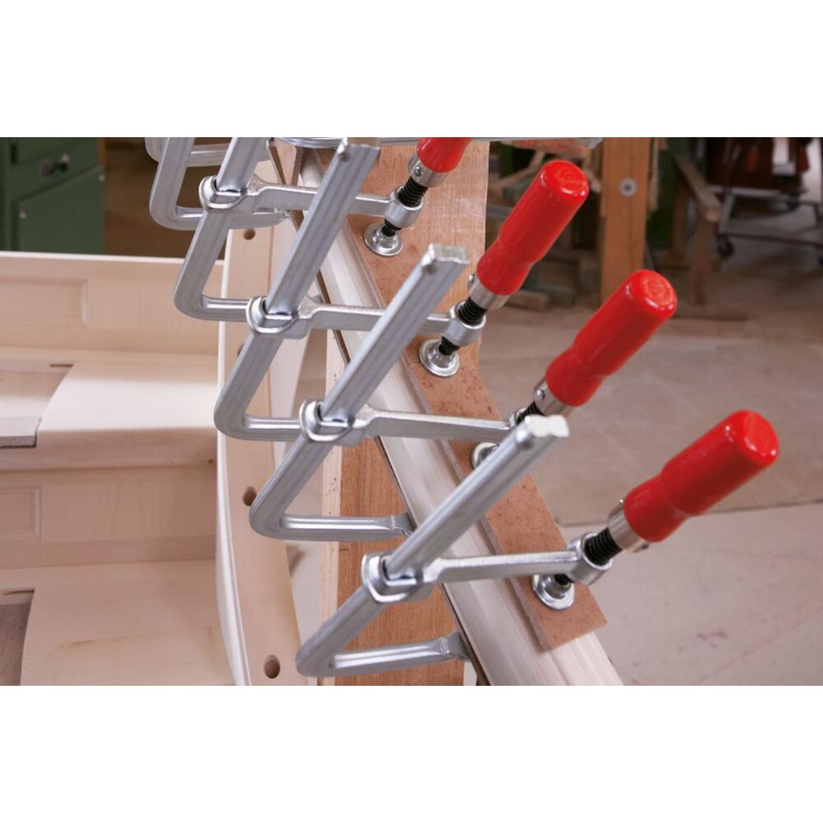 Bessey Ganzstahl-Schraubzwinge classiX GS mit bewährtem Holzgriff