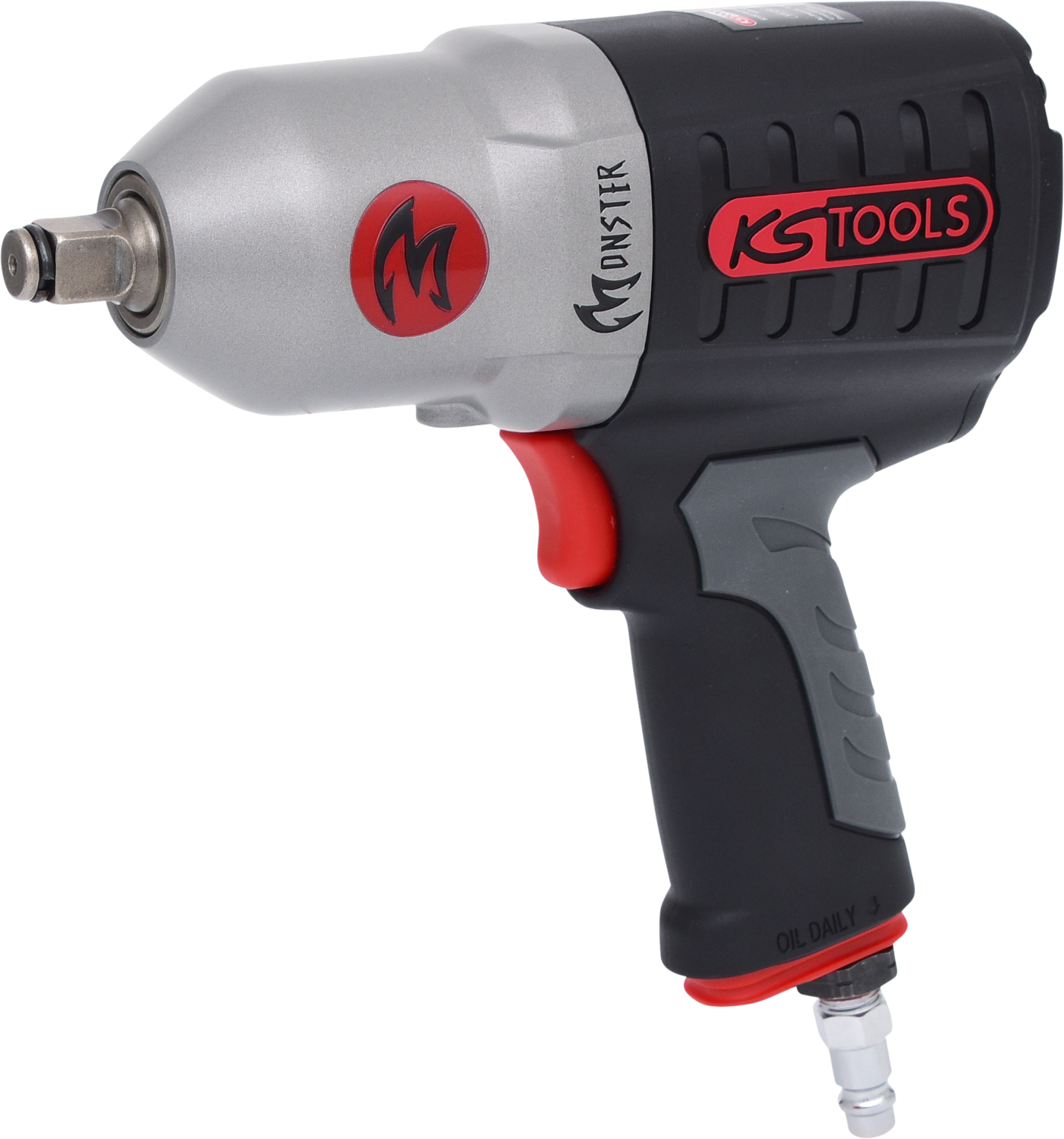 KS Tools 1/2" MONSTER Hochleistungs-Druckluft-Schlagschrauber, 1690Nm