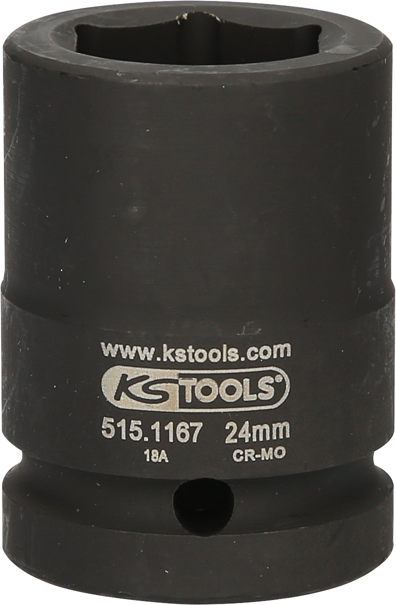 KS Tools 3/4" Kraft-Stecknuss-Adapter, 24mm