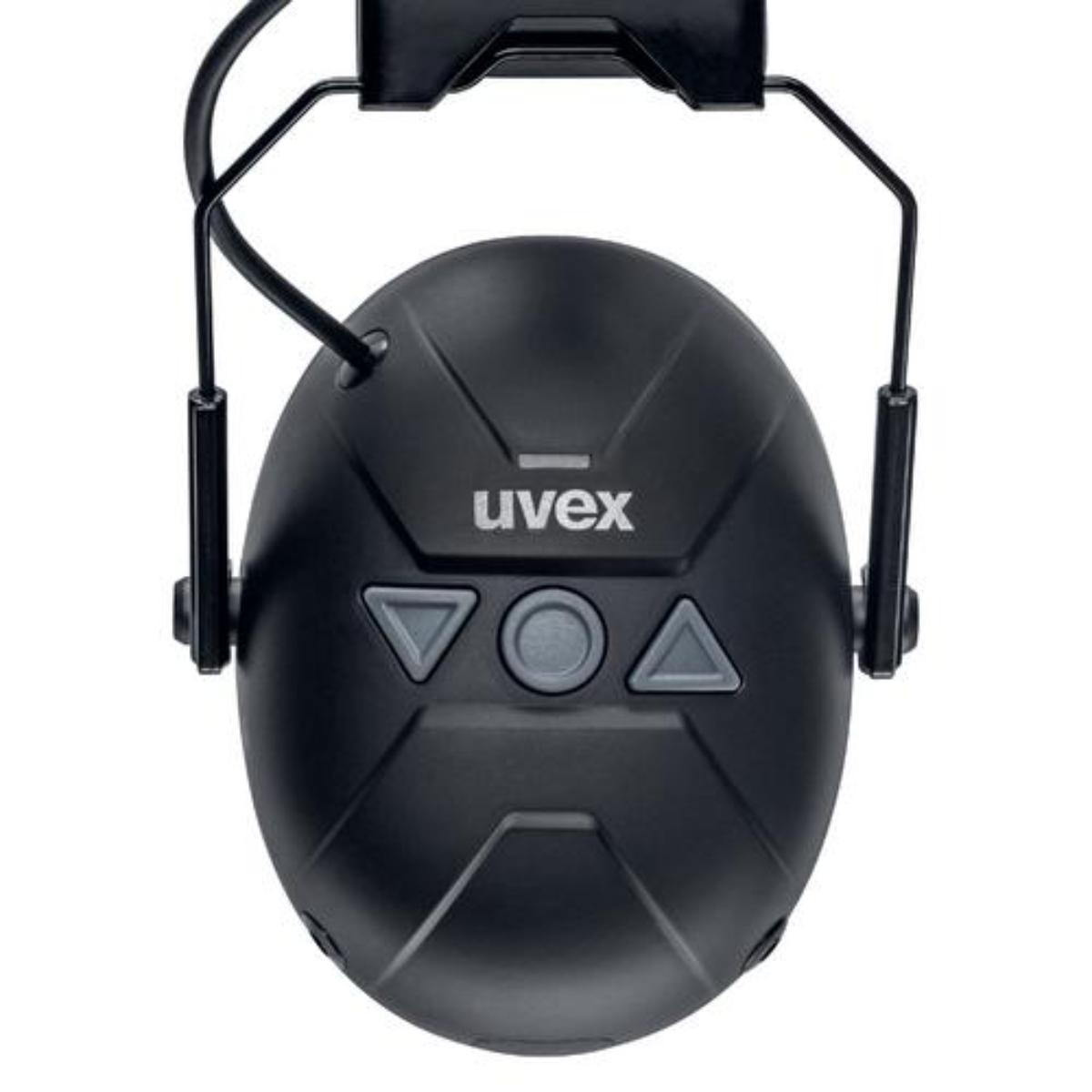 uvex aXess Kapselgehörschutz one schwarz SNR 31 dB