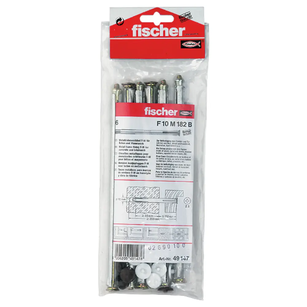 Fischer Fensterrahmendübel F 10 M 182 B (6)