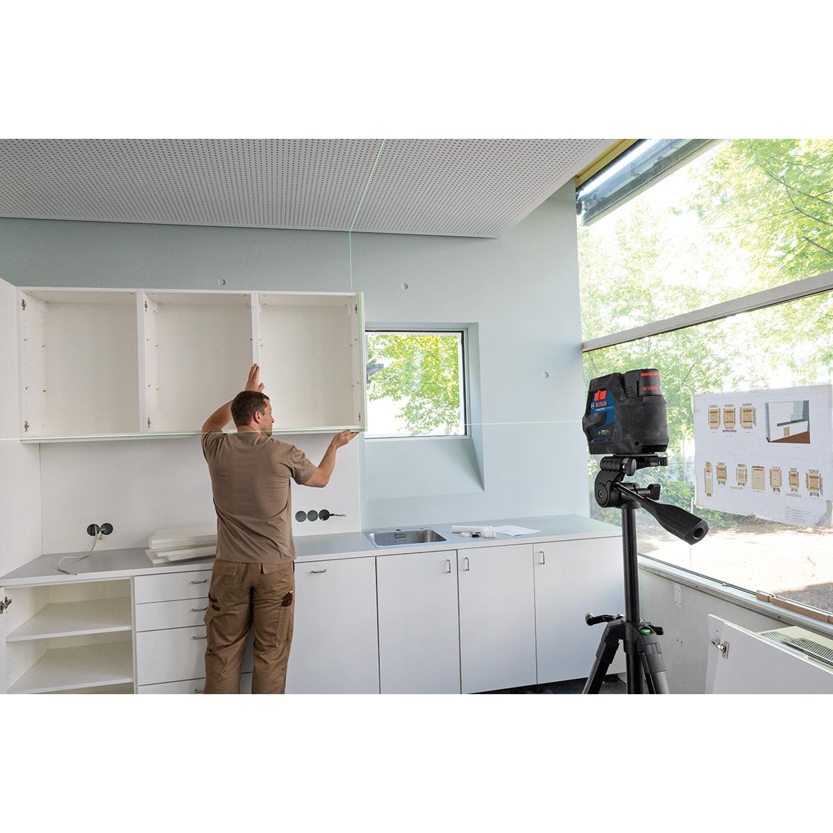 Bosch Kombilaser GCL 12V-50-22 CG, 1 x Akku GBA 12V 2.0Ah