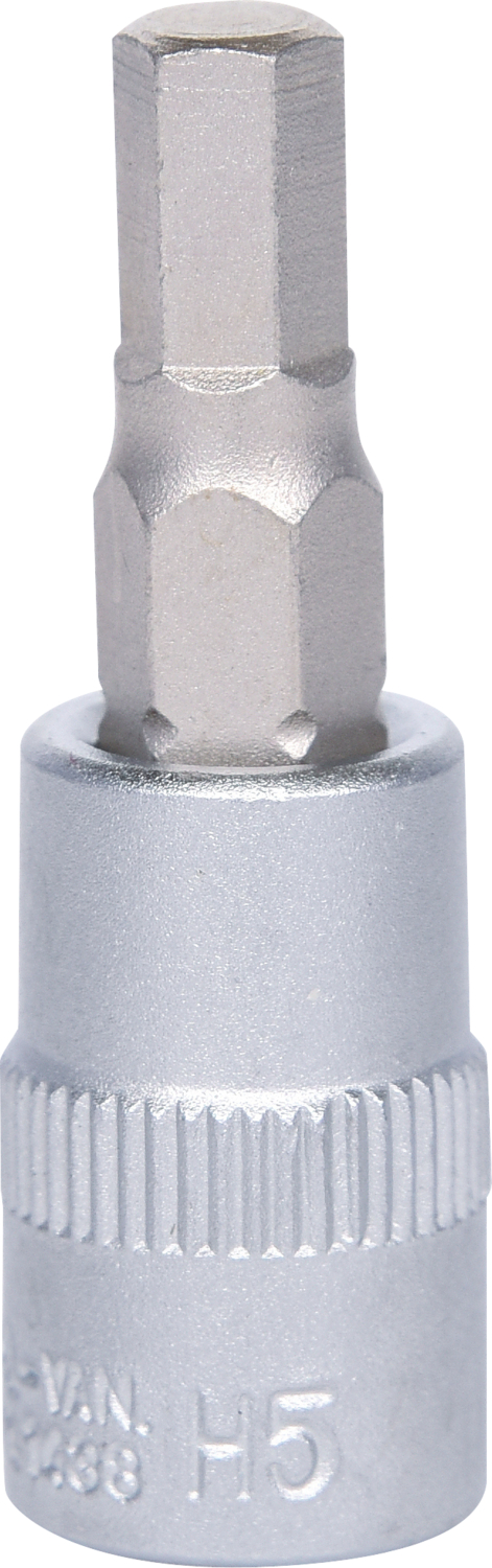 KS TOOLS 1/4" Bit-Stecknuss Innensechskant