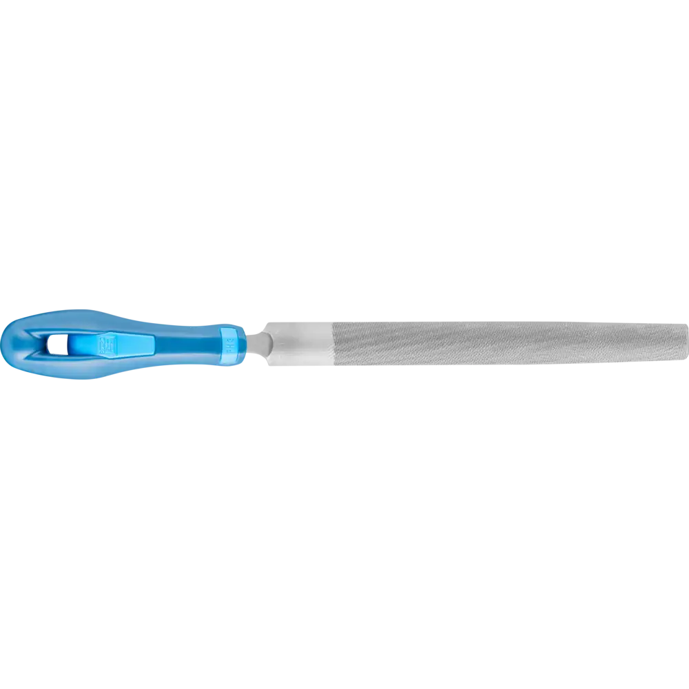 PFERD TOOLS Werkstattfeile mit Heft Halbrund-Spitz