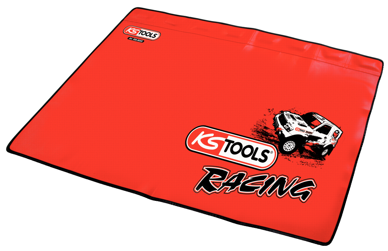 KS Tools Fahrzeugschoner mit eingenähten Magneten, 1070x600mm