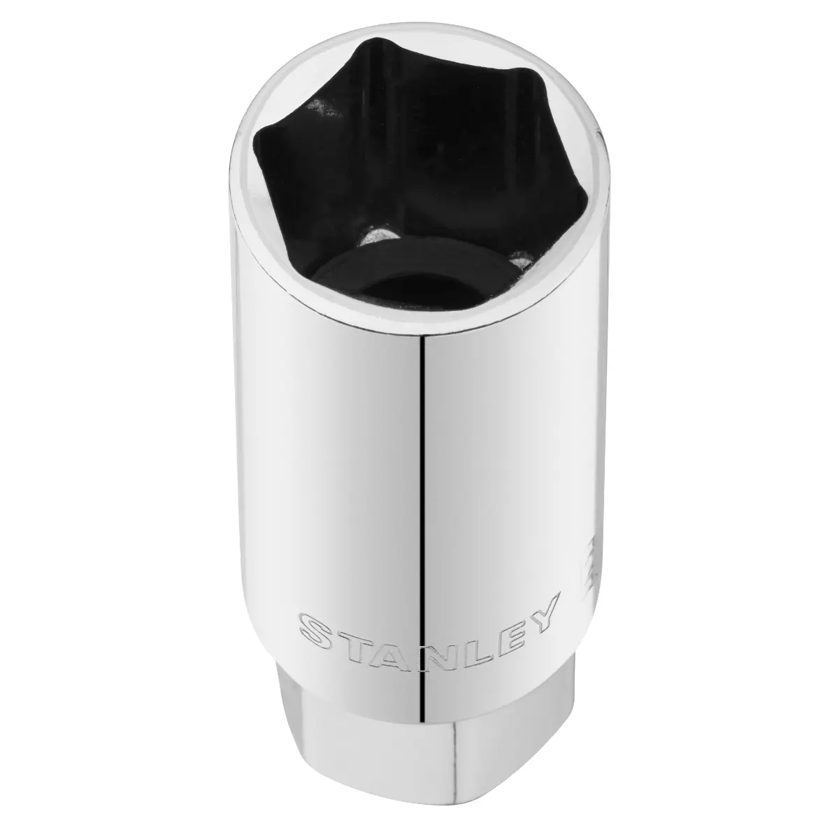 STANLEY 3/8 Zoll Zündkerzenschlüssel 21 mm mit MaxiDrive-Profil