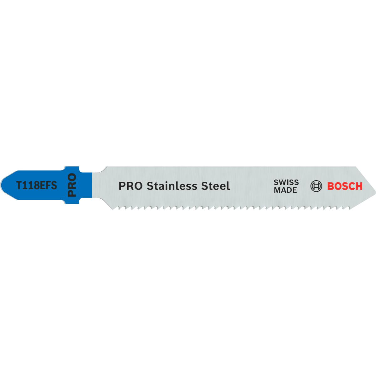 Bosch PRO Stichsägeblatt T 118 EFS Basic for Stainless Steel