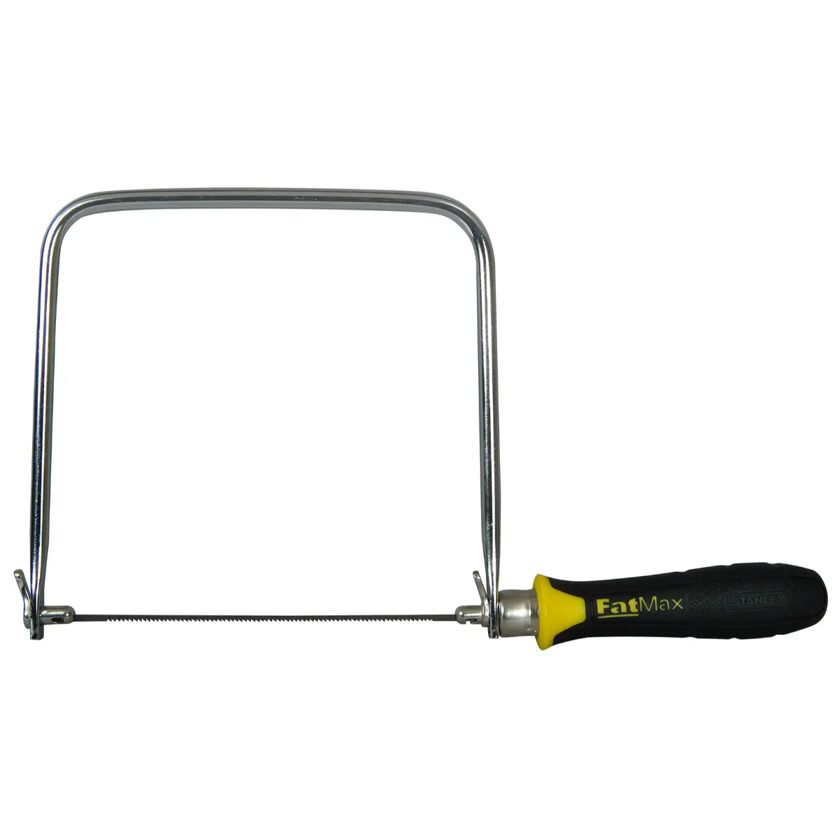 STANLEY FATMAX Holzsäge Dekupiersäge L. 160 mm Verchromter Stahlrahmen