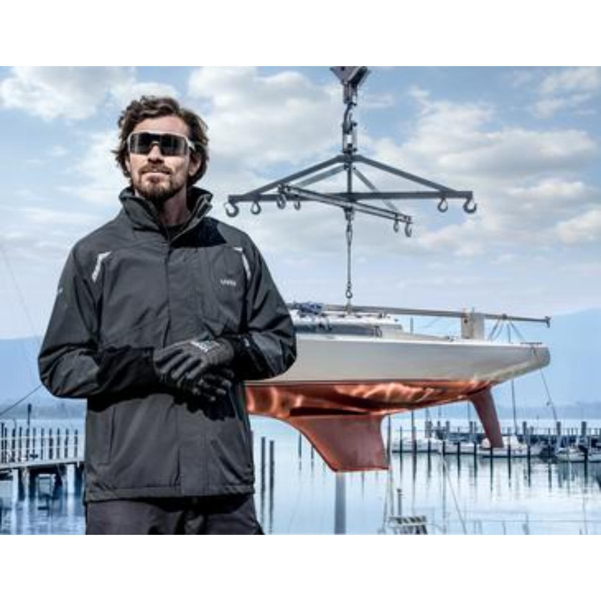 uvex Bügelbrille ultrashield polavision grau