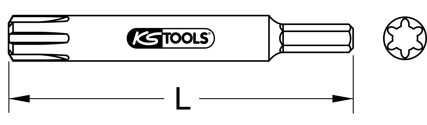 KS Tools 5/16" Bit 