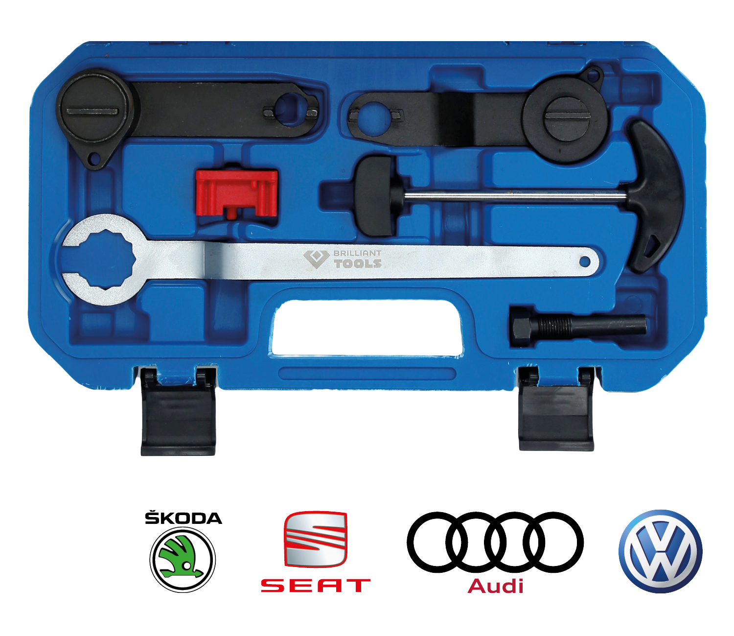 Brilliant Tools Motor-Einstellwerkzeug-Satz für VAG 1.0, 1.2, 1.4 - BT597300