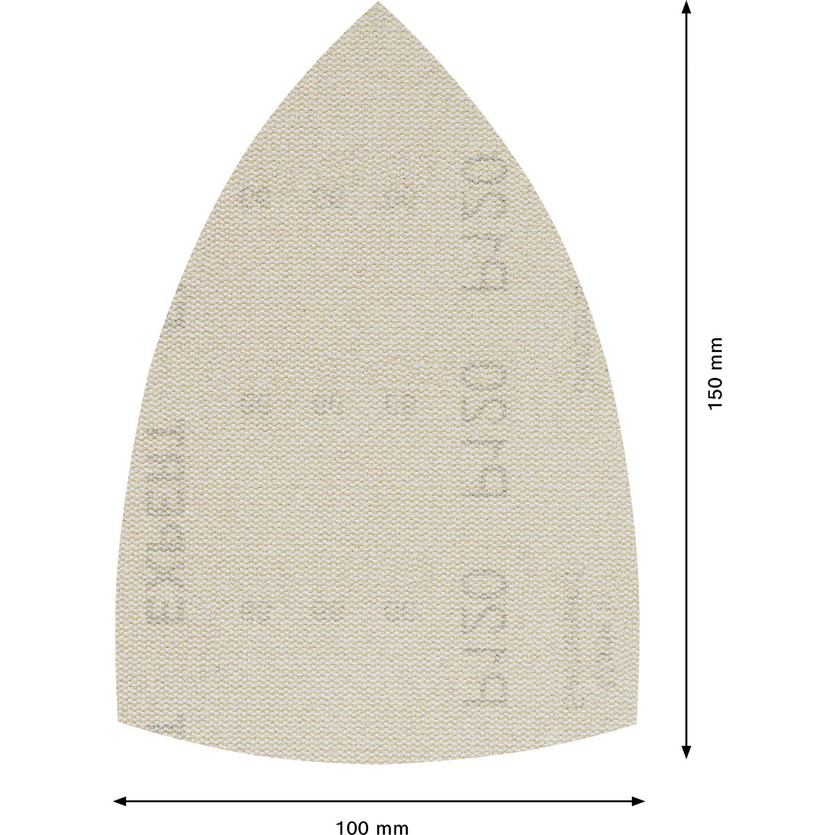 Bosch EXPERT M480 Schleifnetz, 100 x 150 mm, 50 Stück
