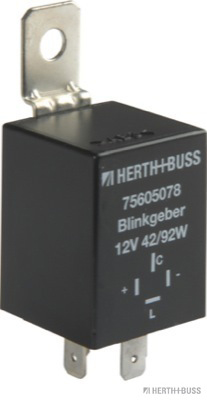 HERTH&BUSS Blinkgeber, 12 V, 4 pins, elektronisch