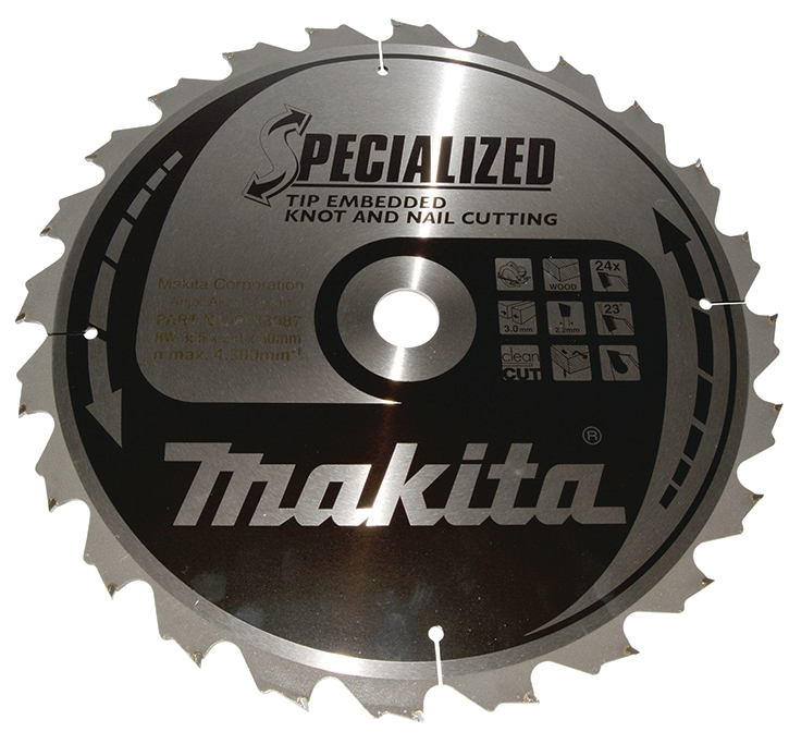 Makita SPECIALIZED Sägeb.355x30x24Z - B-33087