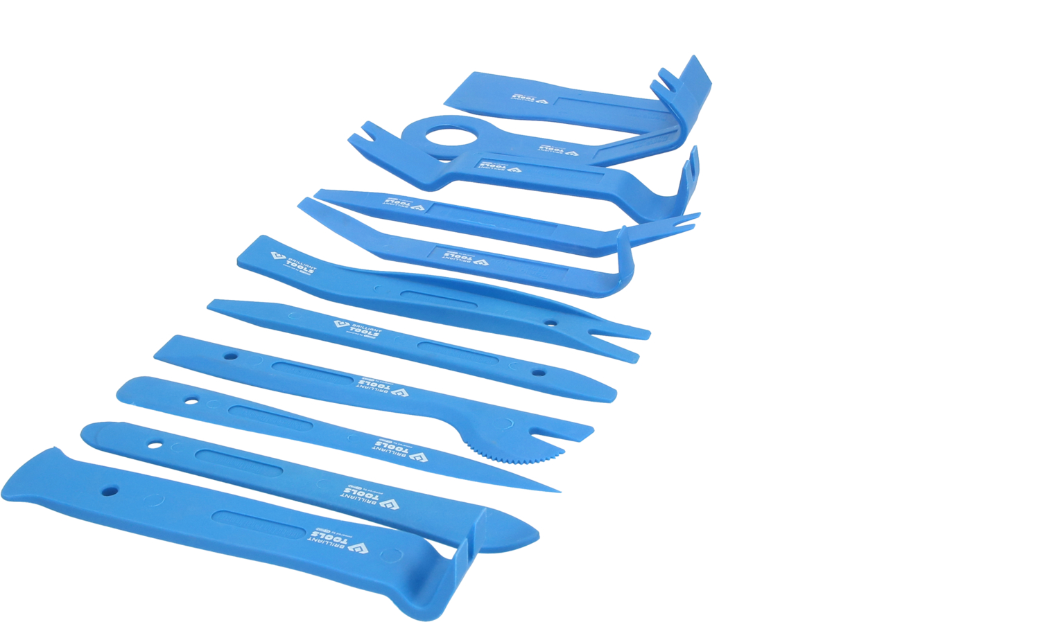 Brilliant Tools Zierleistenkeile-Satz, 11-tlg - BT511065