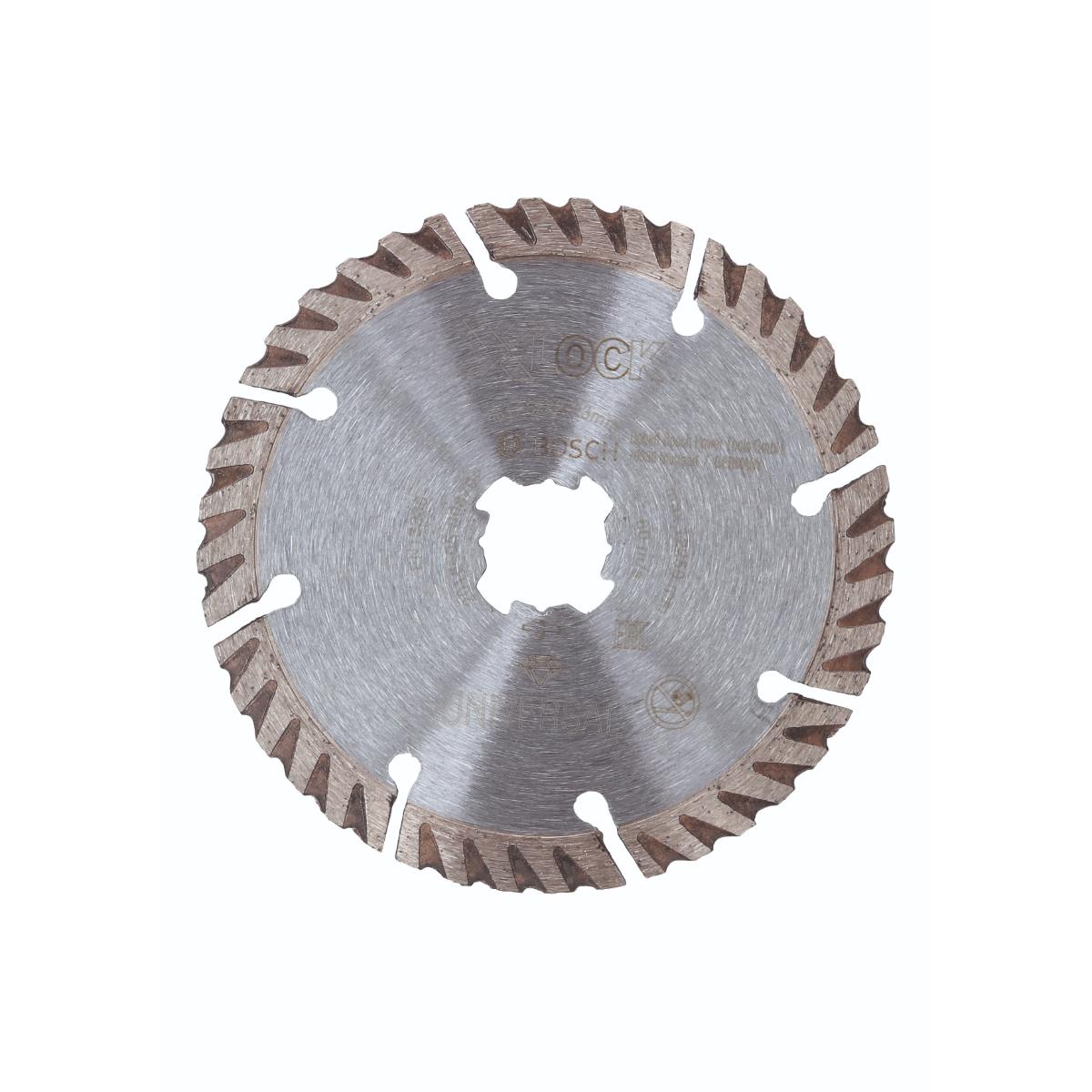 Bosch X-LOCK Trennscheibe Standard for Universal 22,23 x 1,6 x 10, 2-teilig