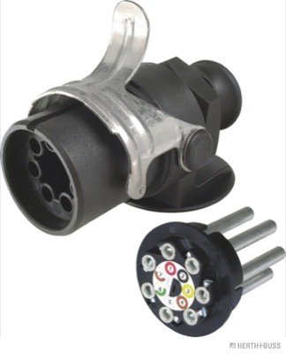 HERTH&BUSS Stecker, 7-polig, 24 V