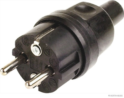 HERTH&BUSS Stecker, 2-polig, 250 V