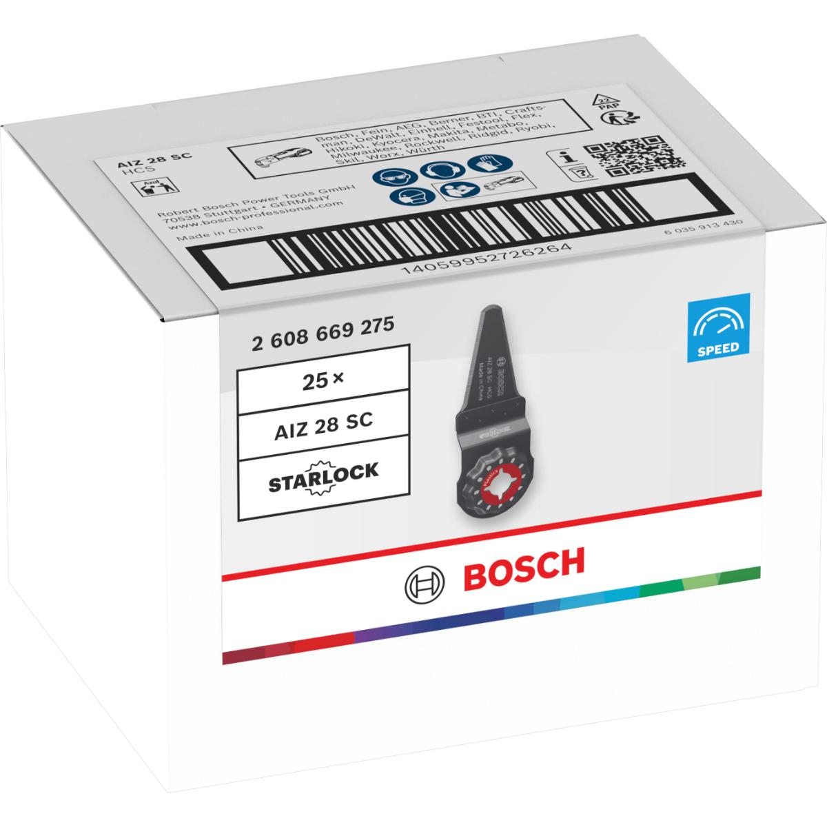 Bosch AIZ 28 SC Kunststoff Schneider, Starlock, 28 x 40 mm, TU25, Min. Menge 25