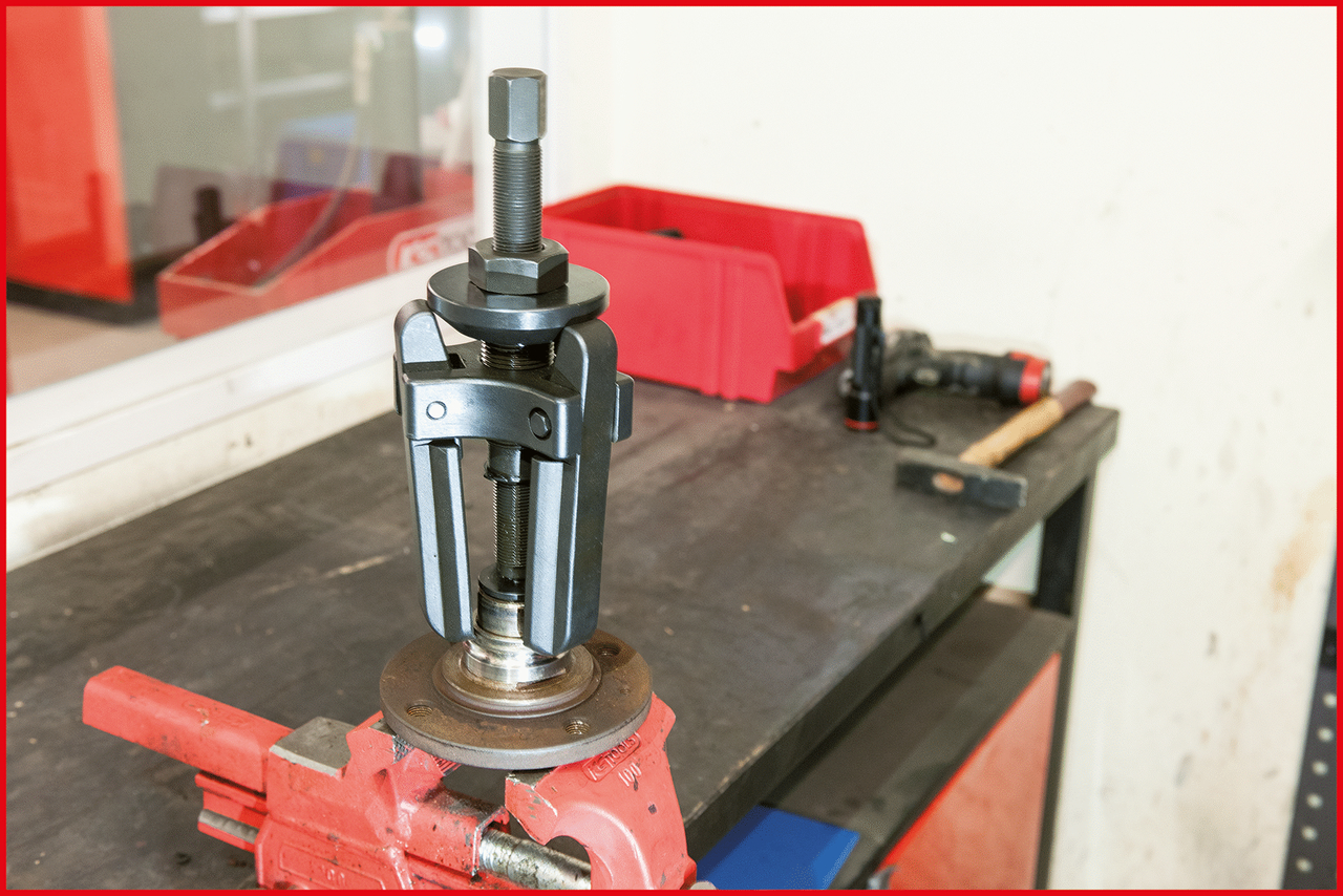 KS Tools Lagerring-Abzieher 3-armig mit Spannkonus