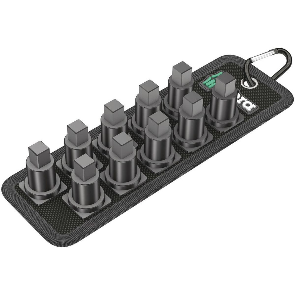 Wera Belt B VDE (Textilgurt), 10-teilig, unbestückt, 71 x 209 mm